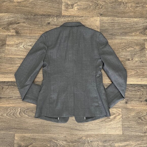 J. Crew Regent Blazer Wool Super 120's Gray Size 6 - Picture 7 of 7
